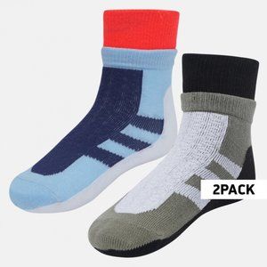 Adidas FK3488 Infant 2-Pack Combed  Cotton Socks